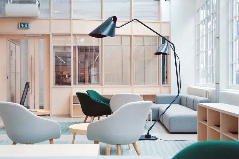Warm, sunlit interior of a Canadian home